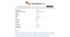 Desktop Screenshot of iptolocation.net